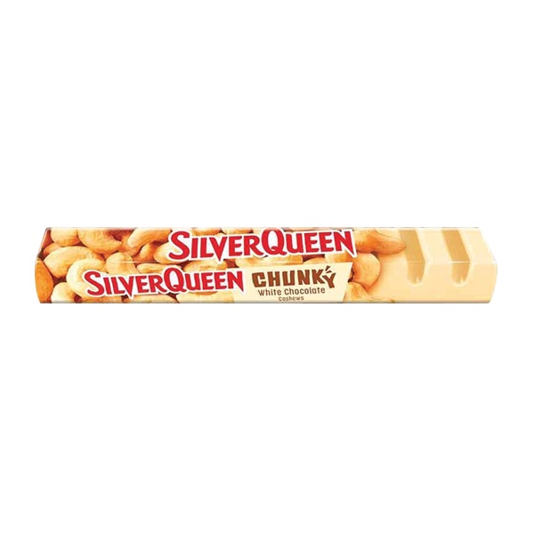 Promo Harga Silver Queen Chunky Bar White 100 gr - Shopee