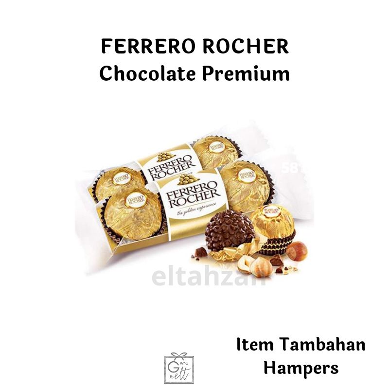 Ferrero Rocher Chocolate T-3 coklat isi 3