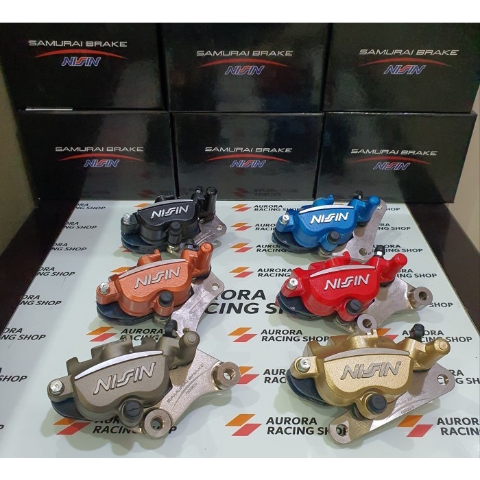 Ori Kaliper Depan Nissin 2 Piston Yamaha Fazzio