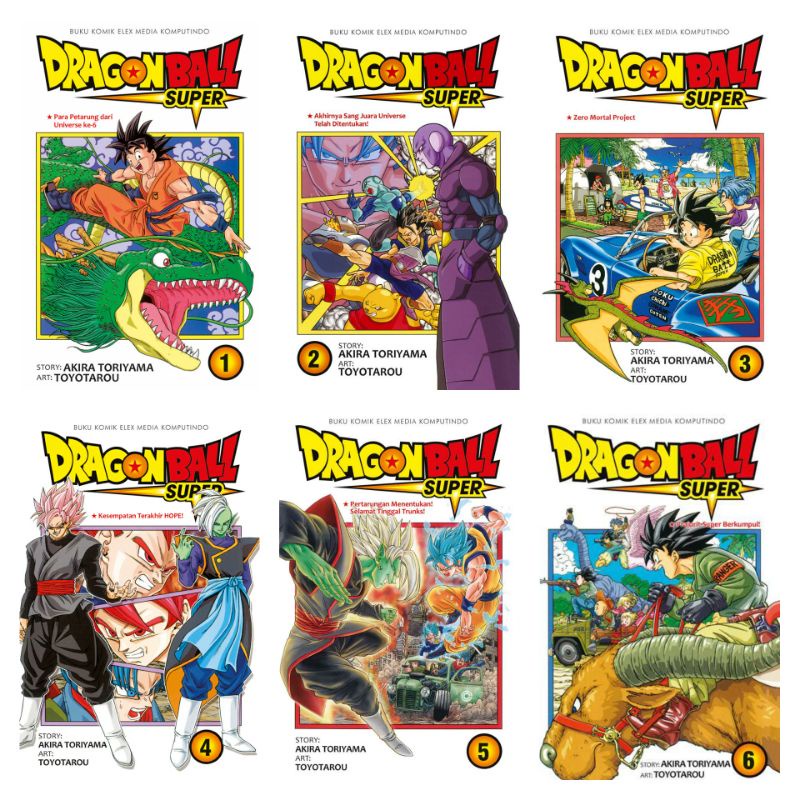 Buku Komik Dragon Ball Super Vol. 1 2 3 4 5 6 7 8 9 10 11 12 13 14 15 16 17 18 19 20 21 22 by Akira 