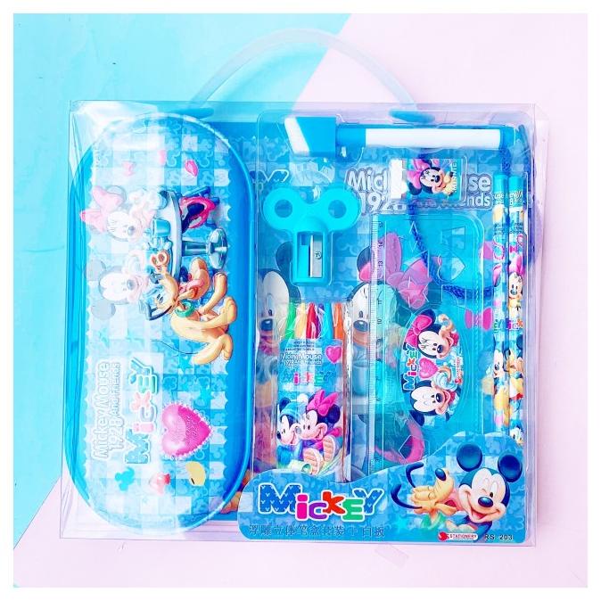 

Stationary set mickey mouse + white board