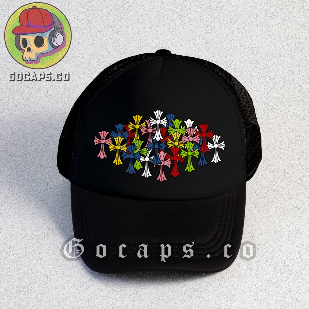 Gocaps - Topi Jaring Trucker Chrome Unisex (Premium Quality) - Cemetery