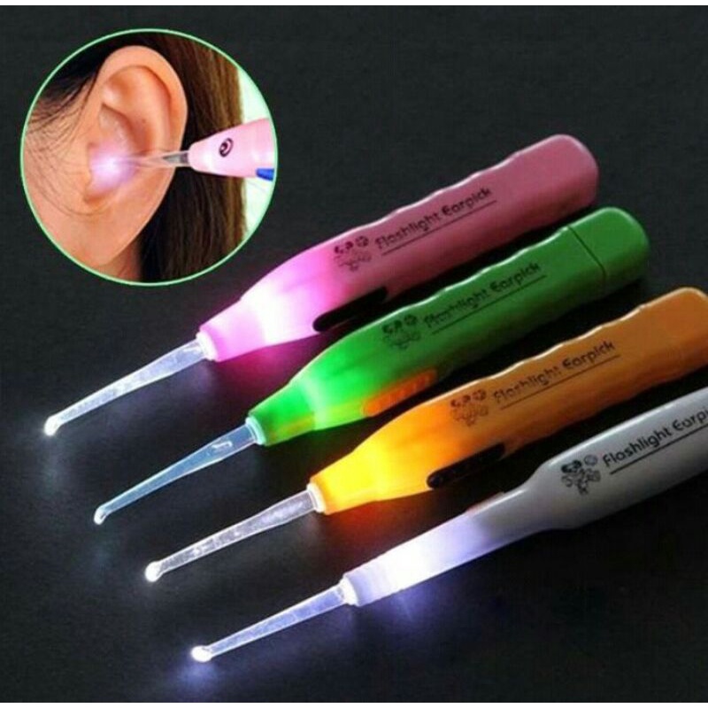 KOREK KUPING LED / Alat Pembersih Telinga Nyala