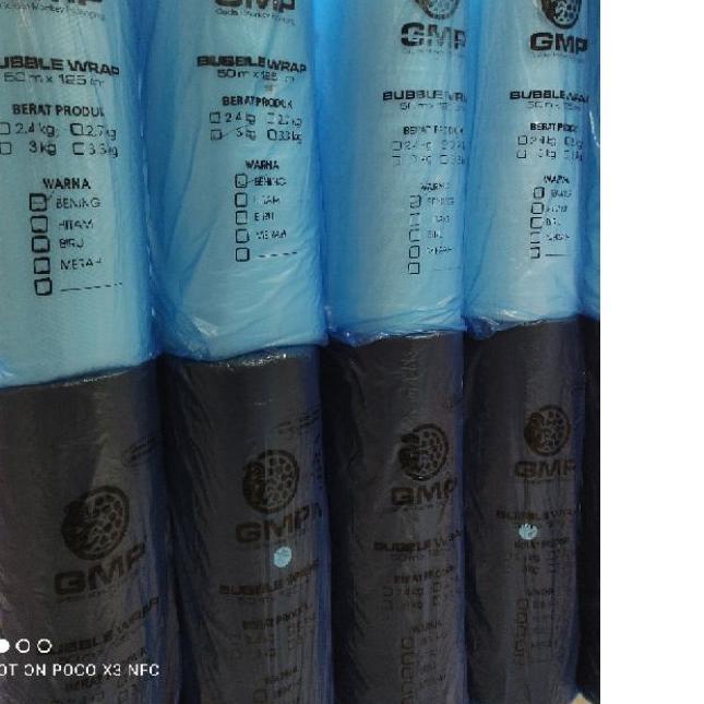 

℗ Bubble Wrap GMP 2.6kg (Persis 3Kg) ukuran 50mx125cm[Cargo ONLY NINJA EXPRESS] ○