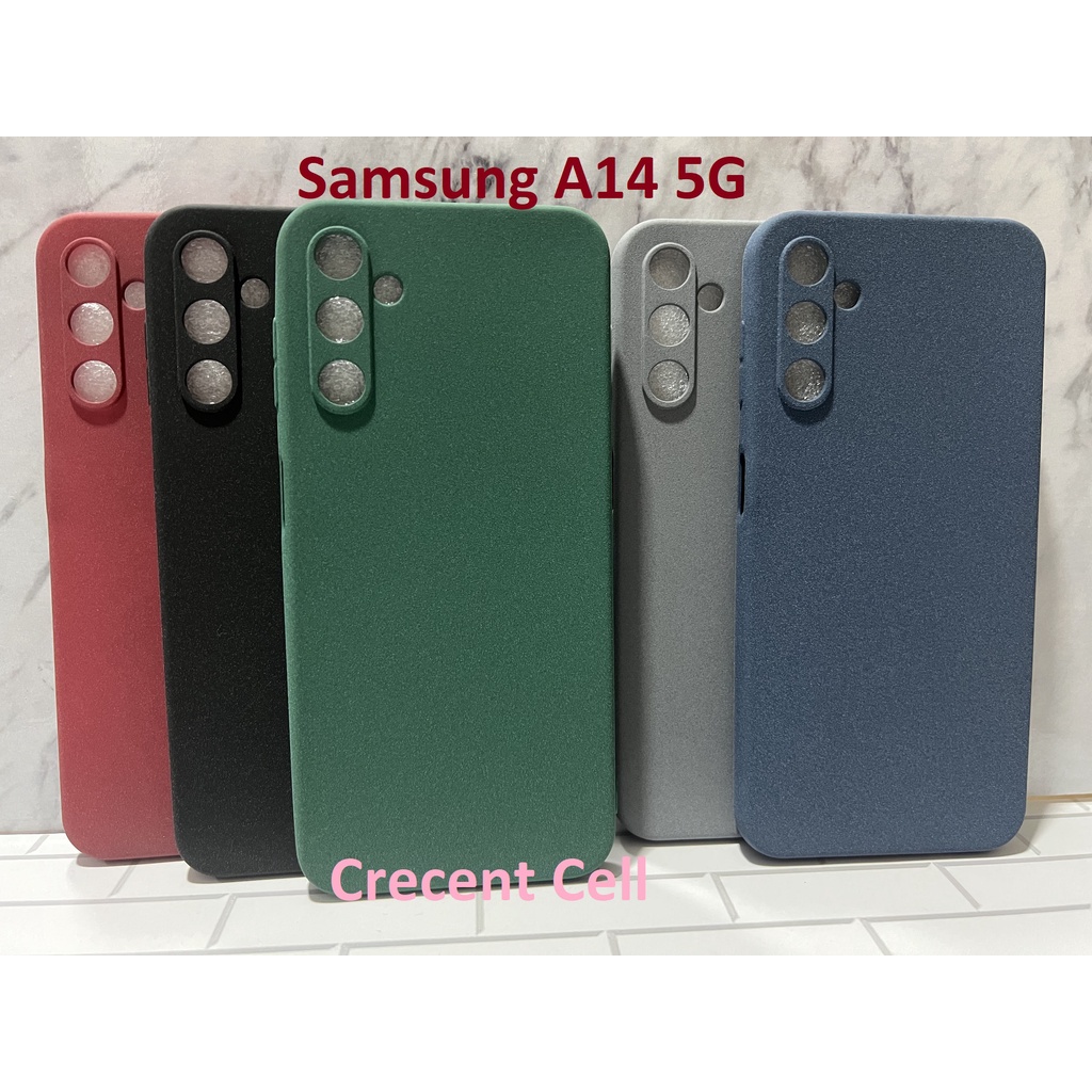Soft Case Silikon Samsung Galaxy A14 4G / 5G Samsung A24 4G Samsung A34 5G Samsung A54 5G Samsung A74 5G Slim Matte Silikon Sandstone