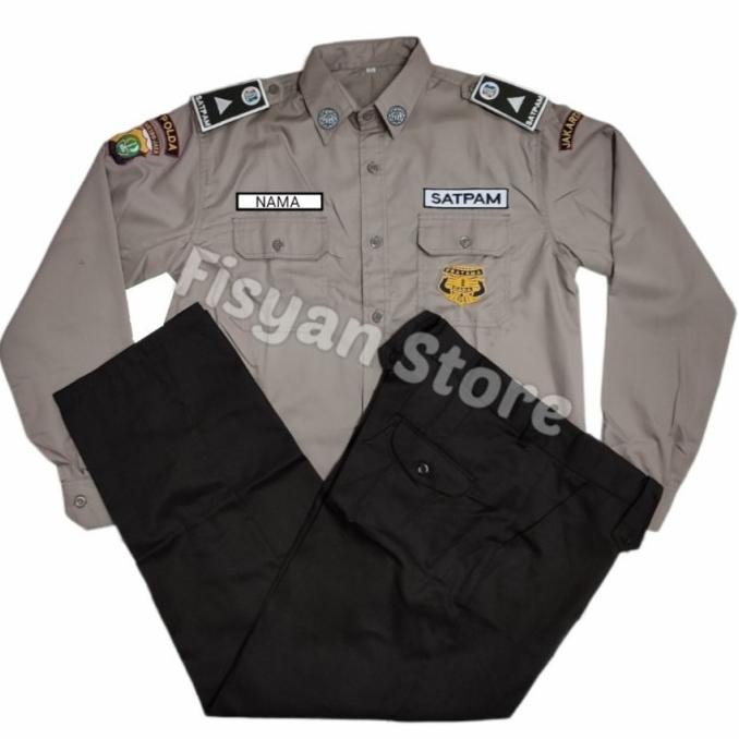 Seragam PDL SUS Satpam | Seragam PDL SUS Security Coklat Terbaru