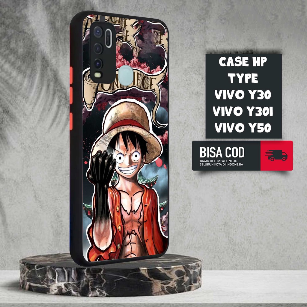 CASE VIVO Y30 / Y30I / Y50 [ANIME OOOP] TERLARIS CASING VIVO Y30 / Y30I / Y50 TERBARU DOVE MATTE FUZ