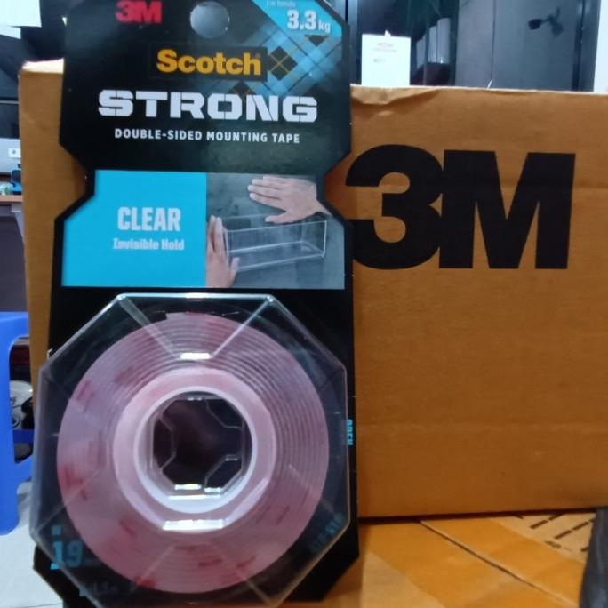 

3M Double tape Scotch Permanent Tape Mounting clear transparan bening jin06