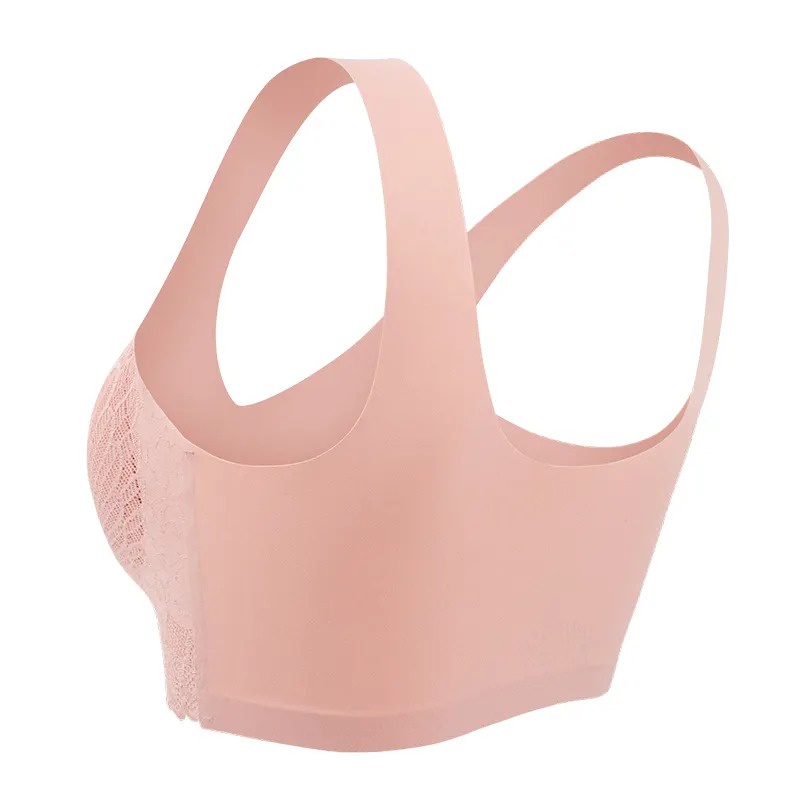 SS Bra Wanita Brukat 6725 BH Wanita Seamless Tanpa Kawat Push Up Yoga Sexy Pakaian Dalam Sport Wanita Import