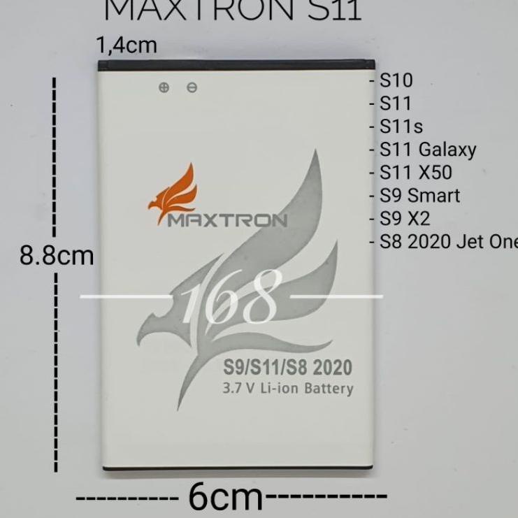 Garansi Harga  Batre Maxtron S S9 Smart S10 S11s Batere Maxtron S11 S9 X2 S8 Jet One S11 X50 S11 Gal