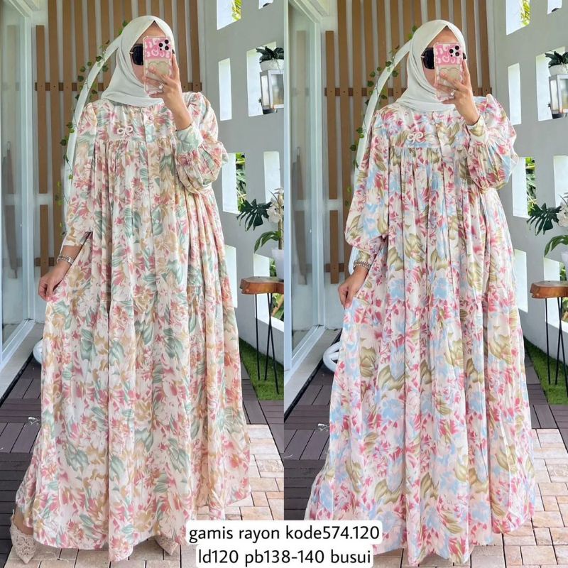Gamis Rayon Terbaru / Gamis Rubiah Terbaru / Gamis Crinkle Terbaru / Gamis Jumbo Terbaru / Midi Dres