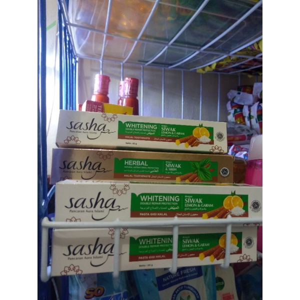 Pasta Gigi Sasha Siwak 65gr