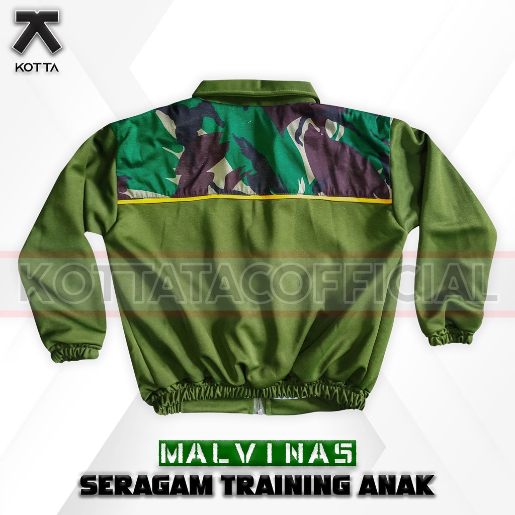 TRAINING ANAK LORENG MALVINAS TRAINING ANAK ARMY JAKET ANAK LORENG SETELAN TRENING ANAK LORENG