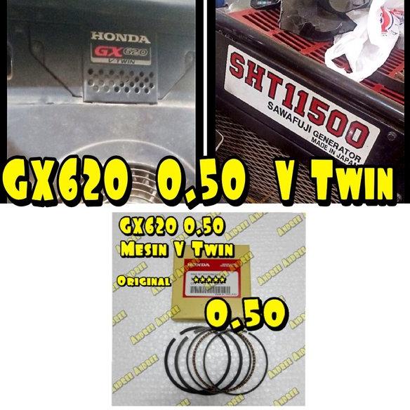 Ring Piston Seher Honda V Twin GX620 GX-620 0.50 050 - Original