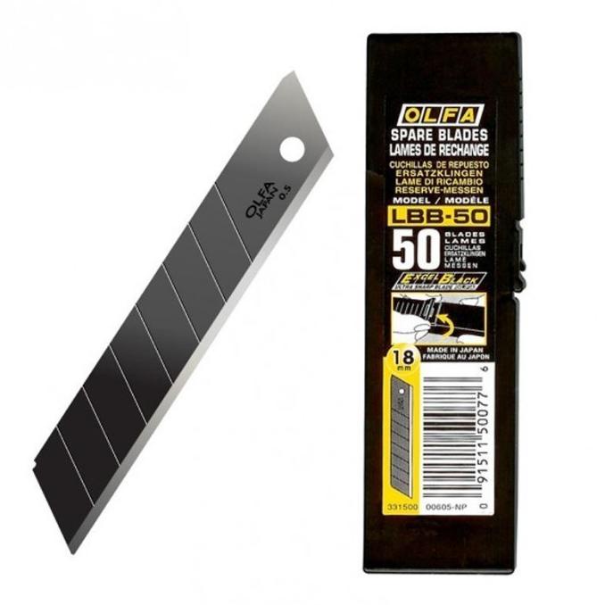 

Olfa Refill Cutter 18mm Spare Blade LBB-50 isi 50 Pcs