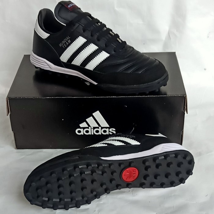 {MentariStore} Sepatu Futsal Adidas Mundial Team - Hitam 40 Murah