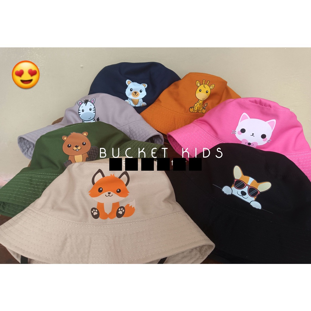 Bucket hat bayi 6-24m topi bayi topi batita