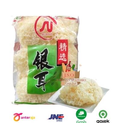 

♦ r putih / dried white fungus SU brand 500 gr ✲
