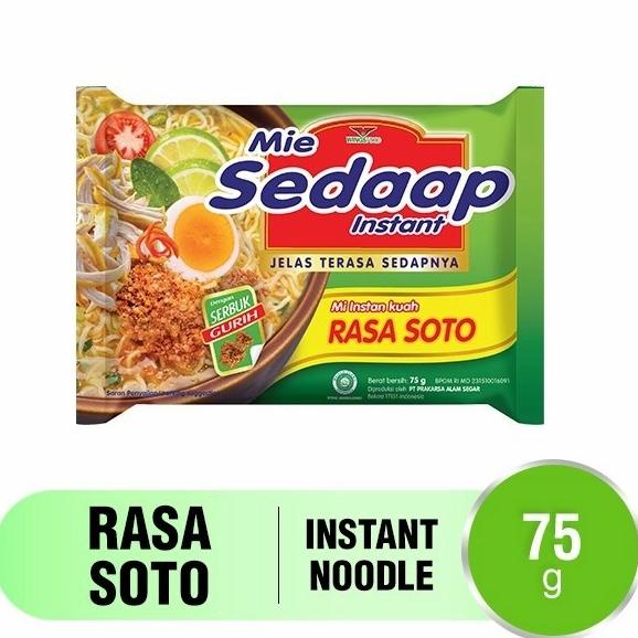 

Mie Instan Sedaap Soto 75 Gr - Best Store