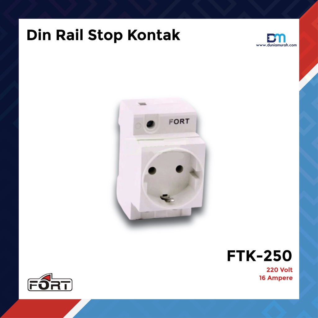 FORT Din Rail Stop Kontak FTK-250