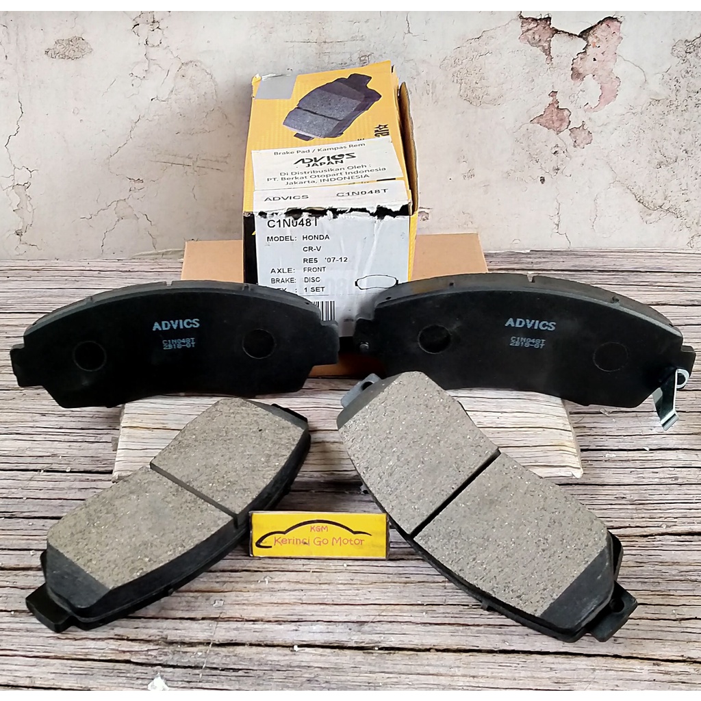 BRAKE PAD KAMPAS REM DEPAN CRV 07-12 CIVIC 12-16 AISIN ADVICS C1N048T