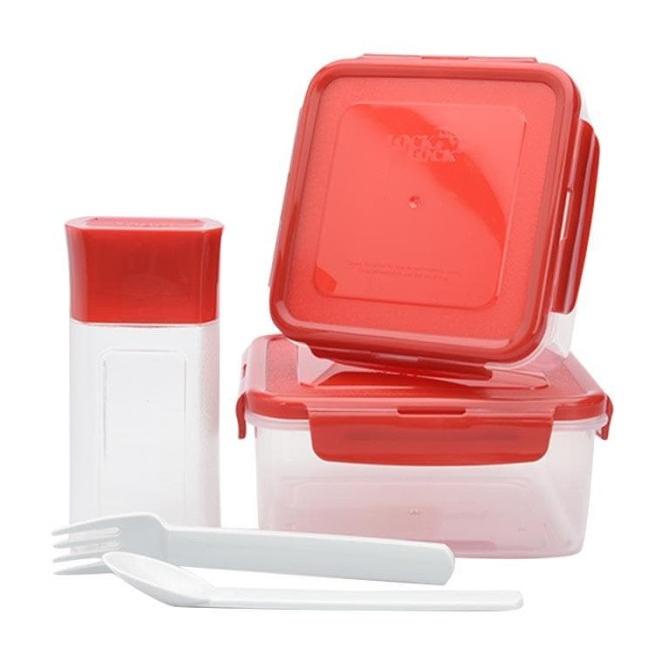 """] Lock&Lock & Lock n Lock LocknLock Gift Set Lunch Box Alat Tempat Makan
