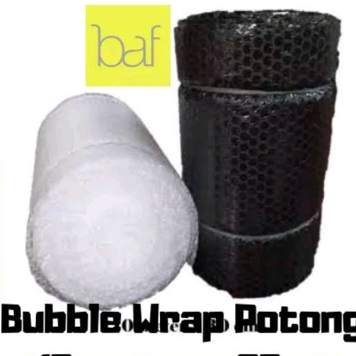 

BUBBLE WRAP HITAM PUTIH 40CM X 10M