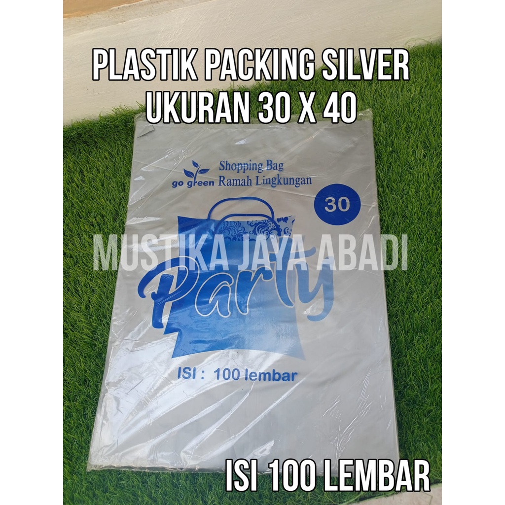 

PLASTIK PACKING ABU-ABU/ PLASTIK PACKING PAKET TIDAK ADA PEREKAT UKURAN 30X40 MERK PARTY ISI 100
