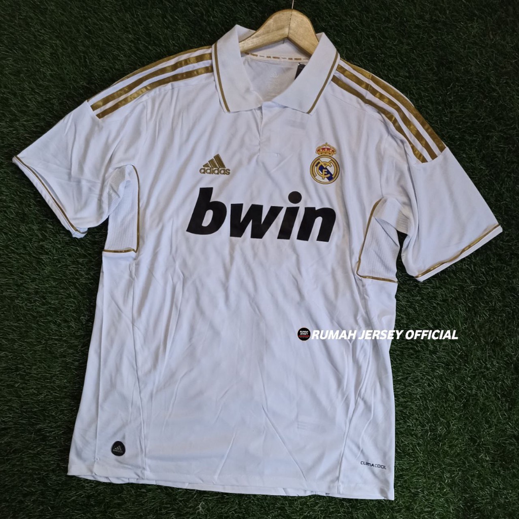 Jersey Bola Grade Ori Retro Real Madrid HOME 2010/11 BAJU BOLA MADRID VINTAGE KLASIK Murah High Qual