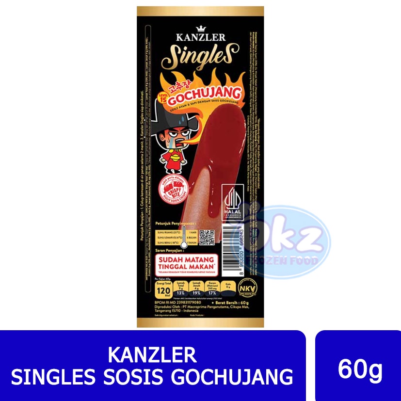 

KANZLER Singles Gochujang Isi 1 [60gr]