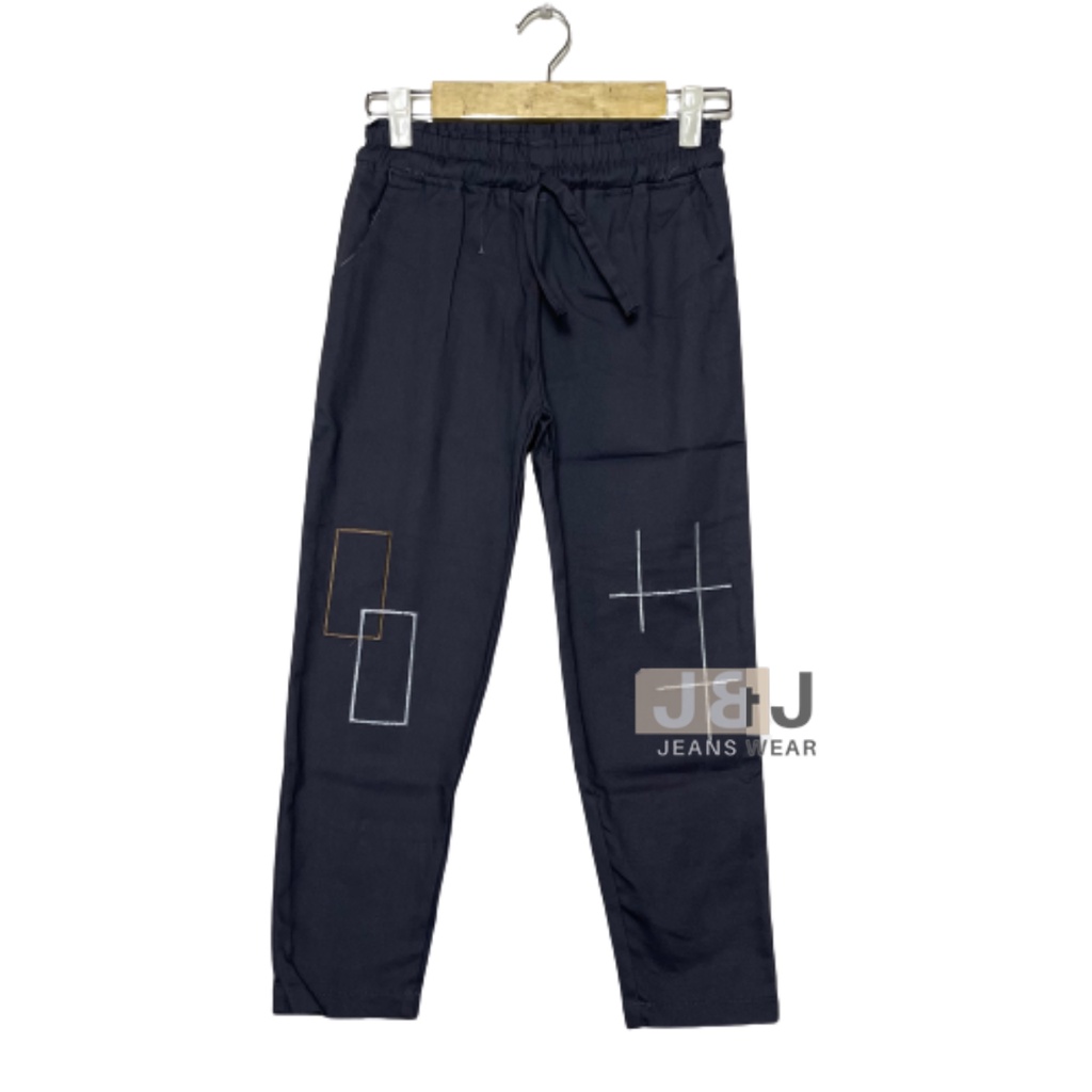 Celana Anak Chino Panjang Melar Twill Stretch