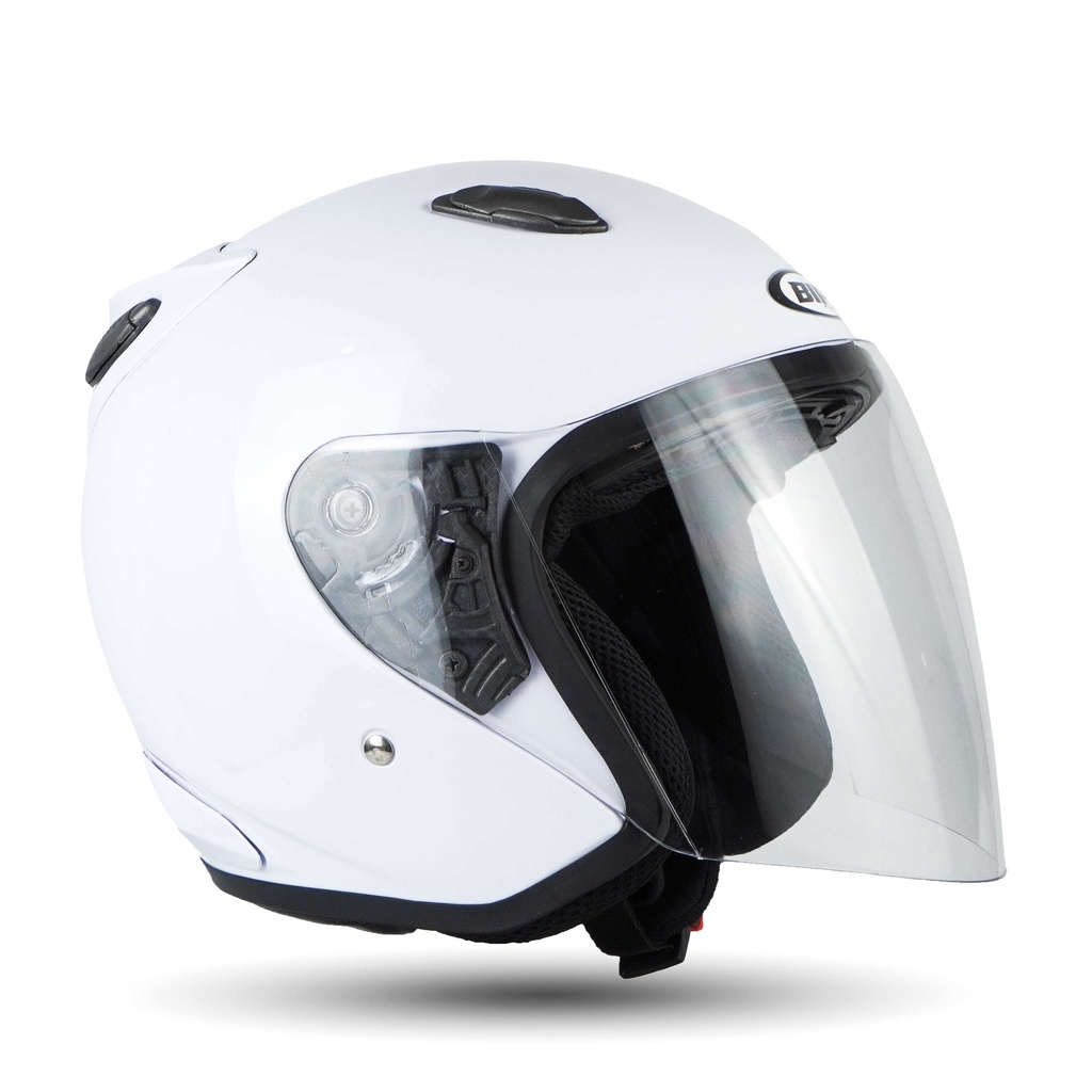 Helm Half Face Dewasa Centro Basic Solid Wanita Dan Pria Warna Lengkap Free Packing Dus SNI