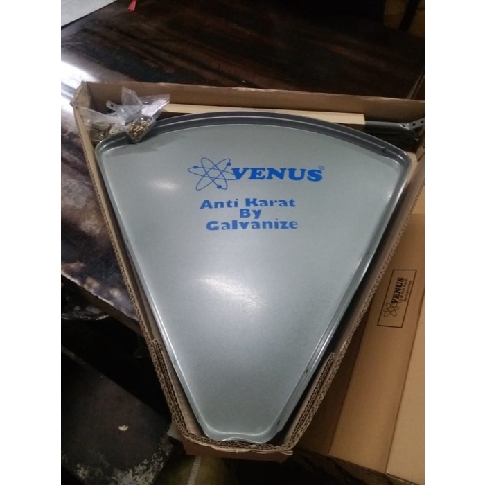 Dish Parabola Solid 120 cm Venus / Antena Solid Dish 4 feet C Ku Band