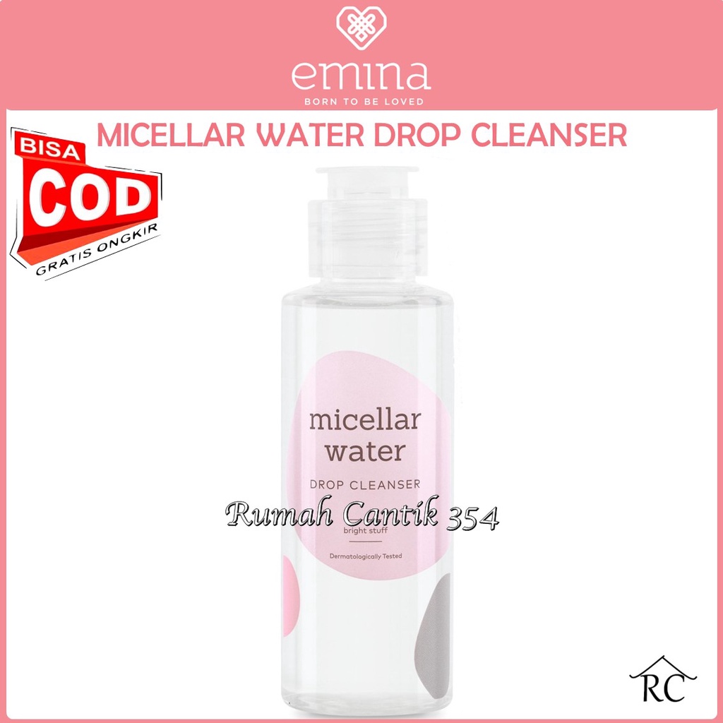 EMINA Micellar Water Drop Cleanser Rumah Cantik 354