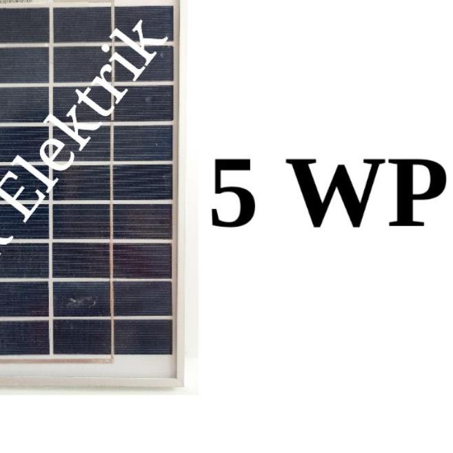 ☈ Solar Panel Solar Cell Panel Surya 5wp Poly 5 Wp Polycrystalline ♣