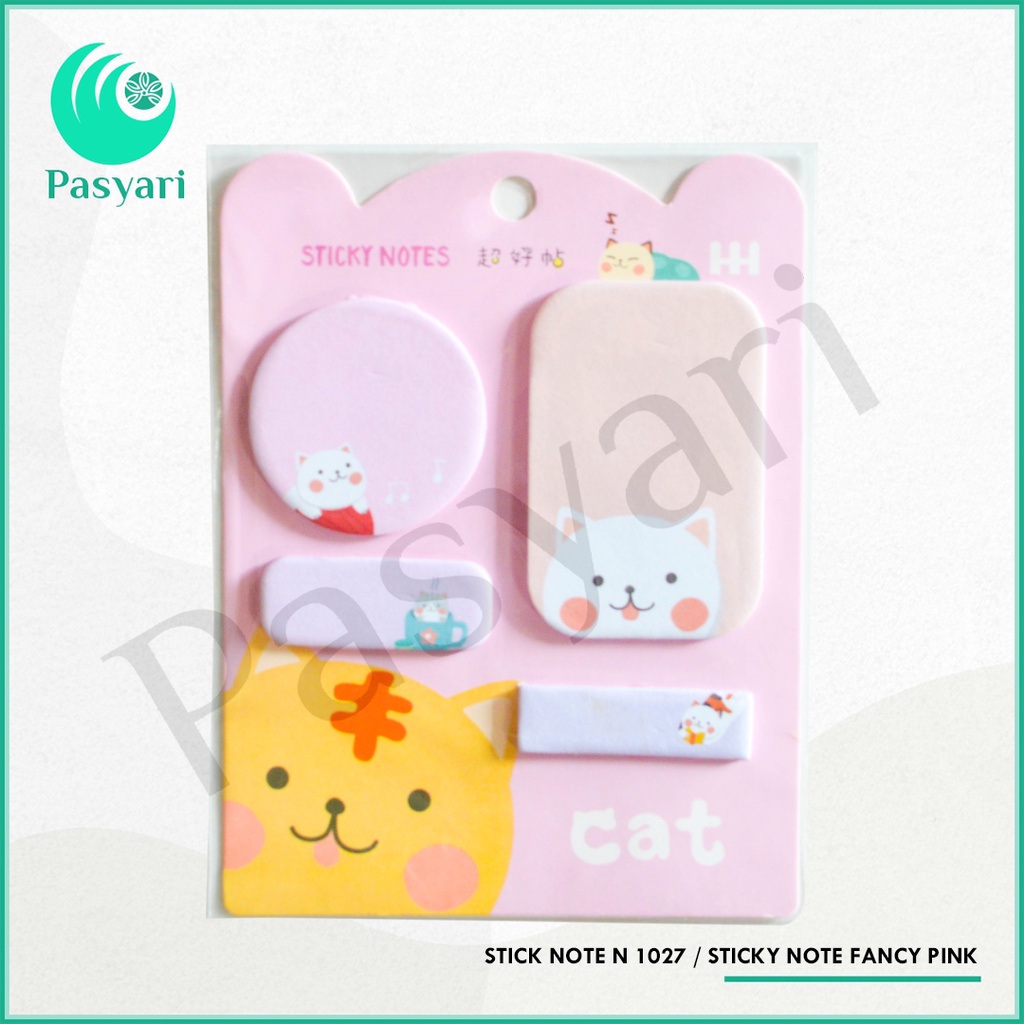 

STICK NOTE N 1027 / sticky note fancy
