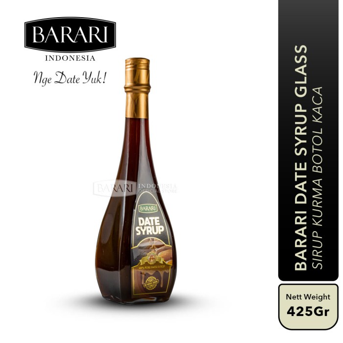 

DISKON SHOPEE/ Barari Date Syrup Glass Bottle (Sirup Kurma)