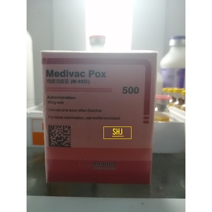 VAKSIN AKTIF MEDIVAC POX (CACAR UNTUK UNGGAS)