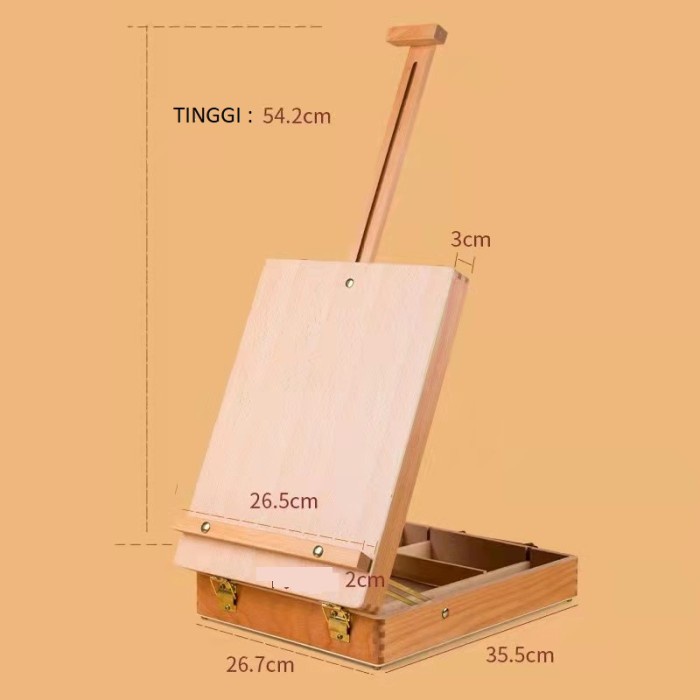 

Terlaris Art Kreation Hbx-3 Table Easel