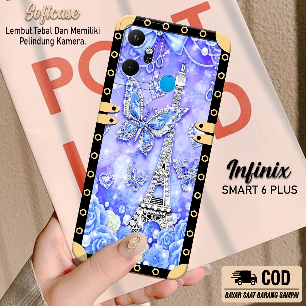 Case Hp Infinix Smart 6 Plus - Softcase Infinix Smart 6 Plus Terbaru - Casing Infinix Smart 6 Plus -