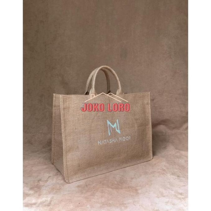 

TAS HAMPERS SOUVENIR GIFT HADIAH GOODIE BAG HAMPERS LEBARAN TAS KANVAS KARUNG GONI EL09I09A82L