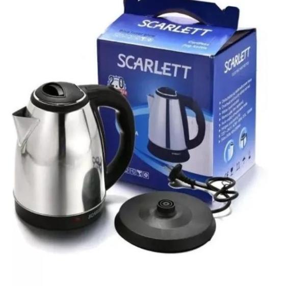 ۩ SCARLETT Teko Pemanas Air Otomatis 2L / Teko Listrik Otomatis ✻