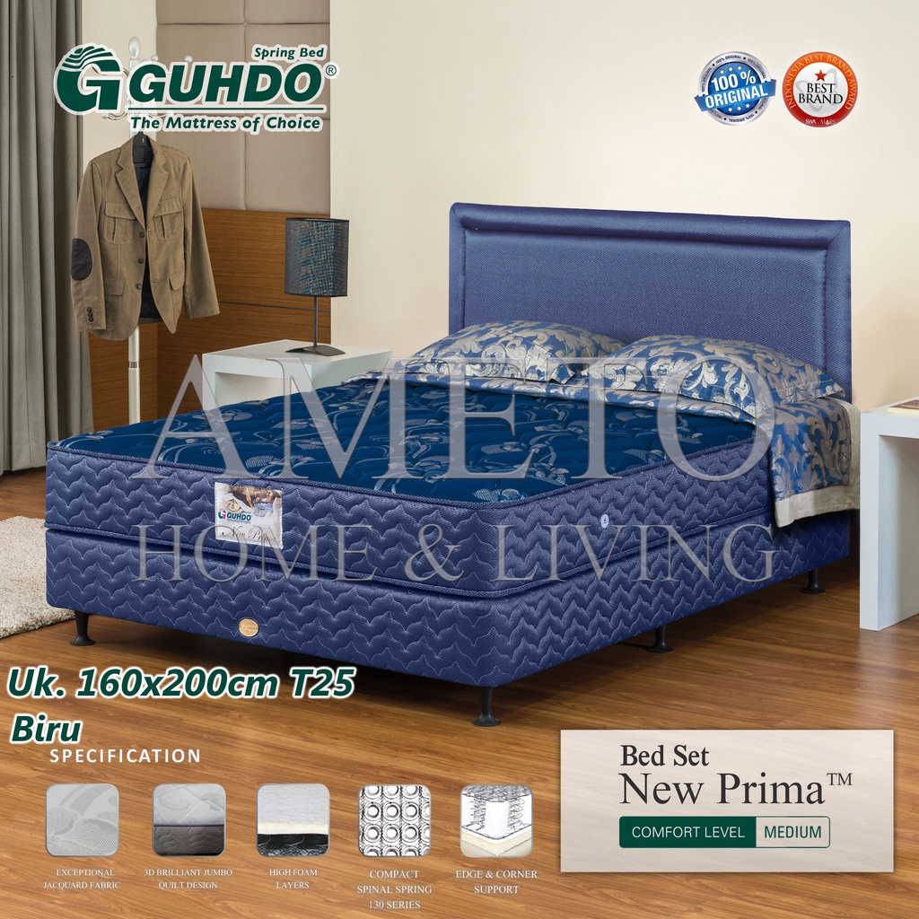Guhdo Springbed New Prima 160x200 Prospine Style Full Set
