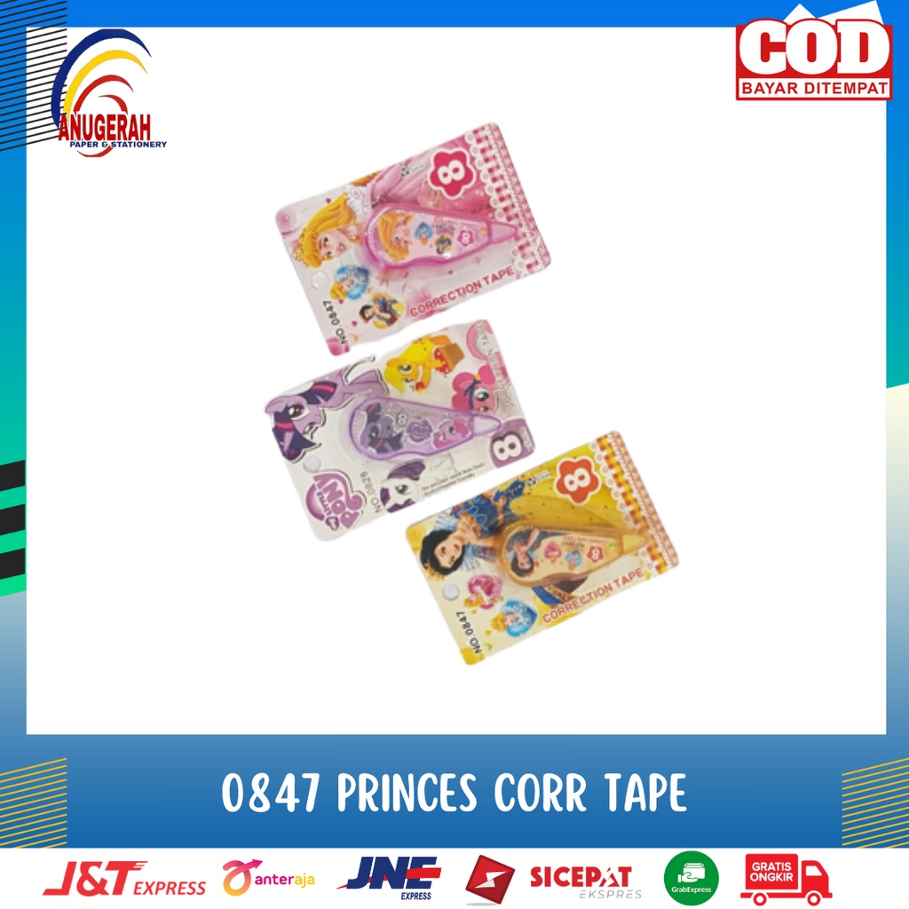 

0847 PRINCES CORR TAPE (PCS)