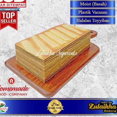 

★ LAPIS LEGIT KEJU SUPER WISMAN 20x10 cm ℮