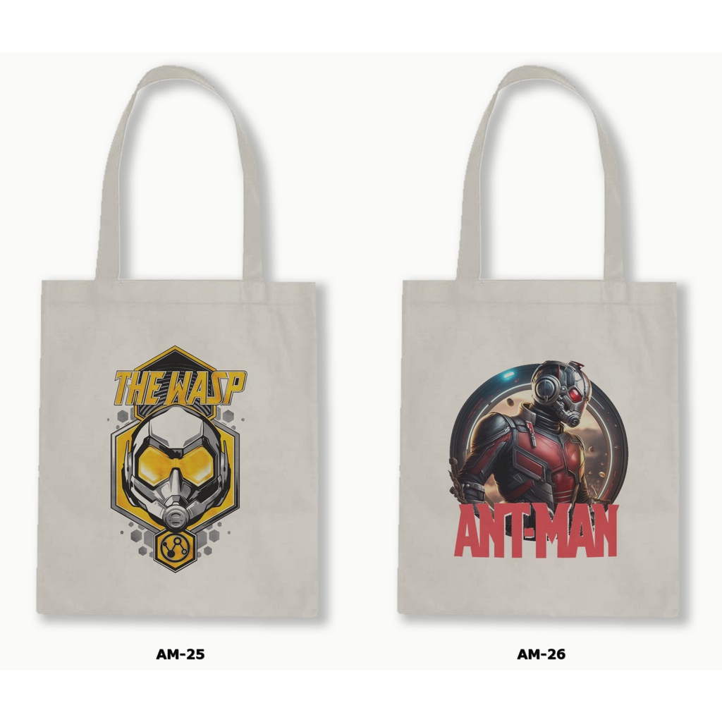 TOTE BAG BLACU - ANT-MAN AND THE WASP b