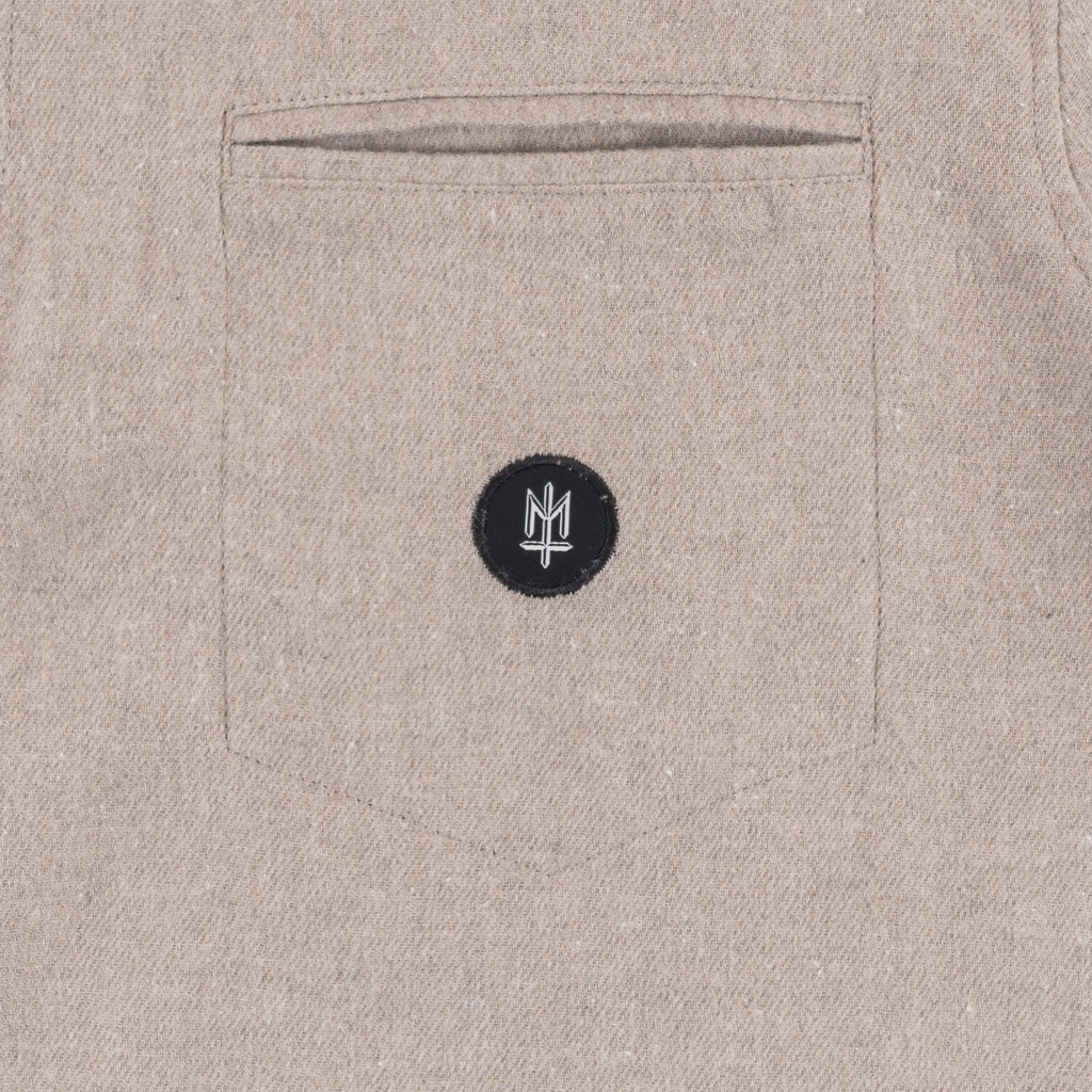 LATTE BUTTON UPS SHIRTS MATERNAL DISASTER