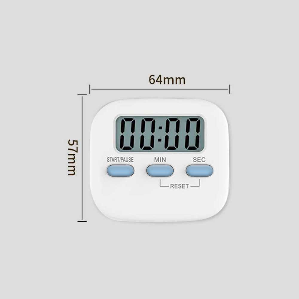 Timer Masak Dapur Digital Magnet Bunyi Alarm