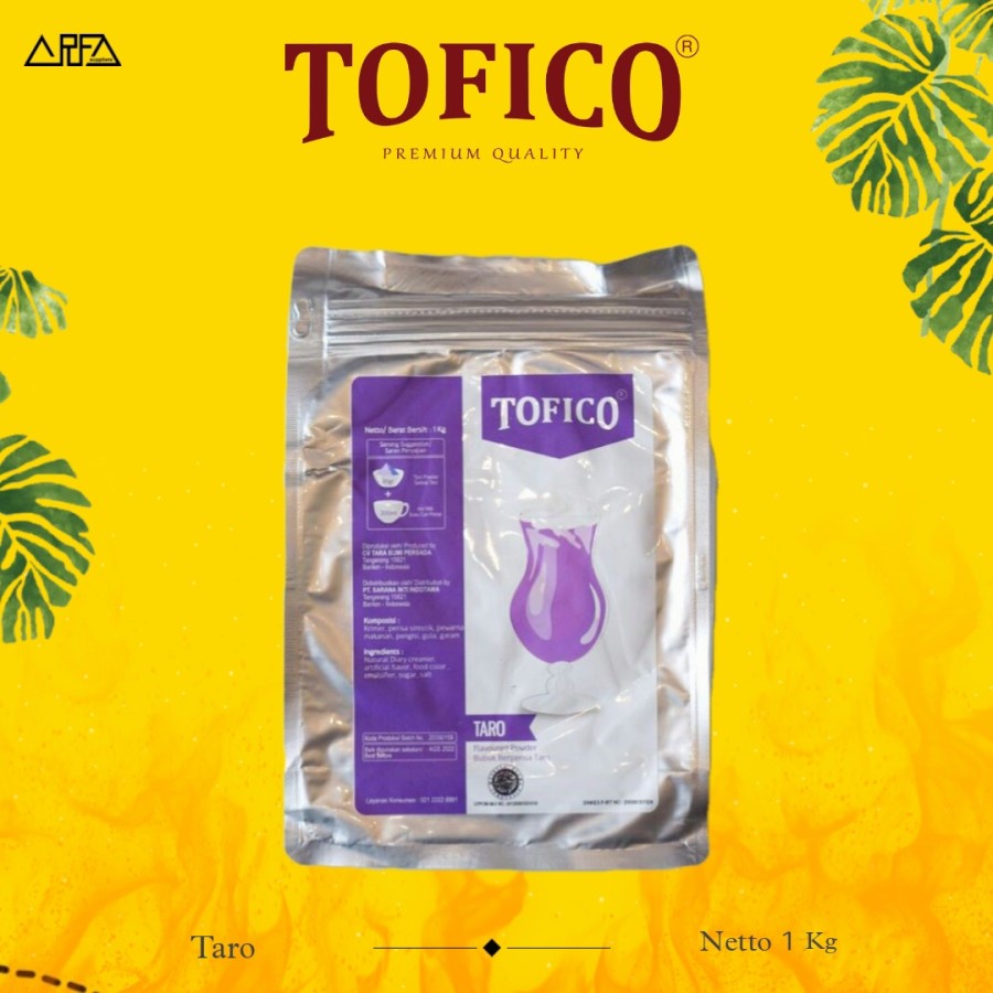 

Powder Tofico Taro 1 kg - Bubuk Minuman Premium