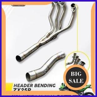 Header Leher Pipa ZX25R Knalpot Full Bending Stainless Header Kawasaki ZX25R 1M4R23 last stok